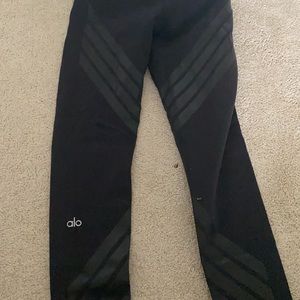 Alo striped leggings